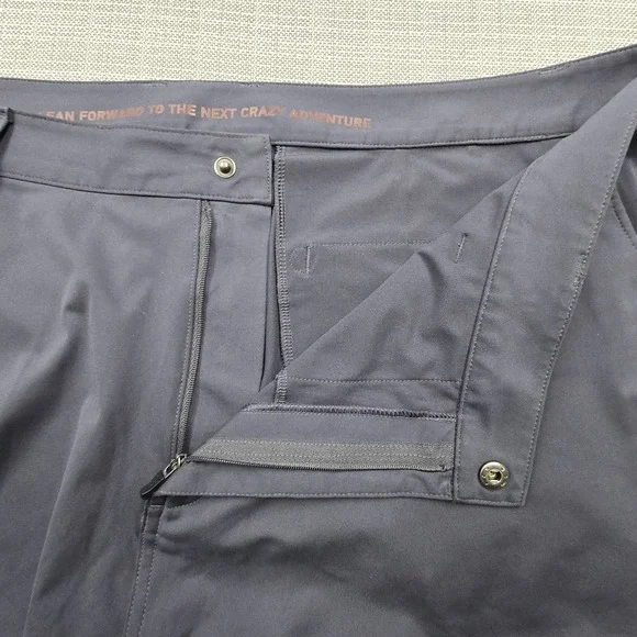 Rhone Shorts Mens 38 Gray Chino Performance 8 Inseam Casual Summer Golf - Picture 6 of 9